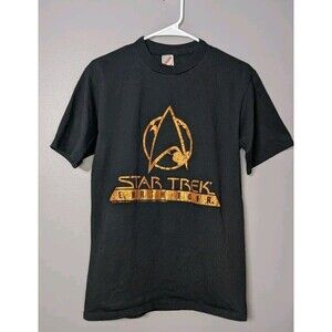 Vintage 1993 Star Trek Earth Tour Paramount Pictures Corporation T Shirt Medium